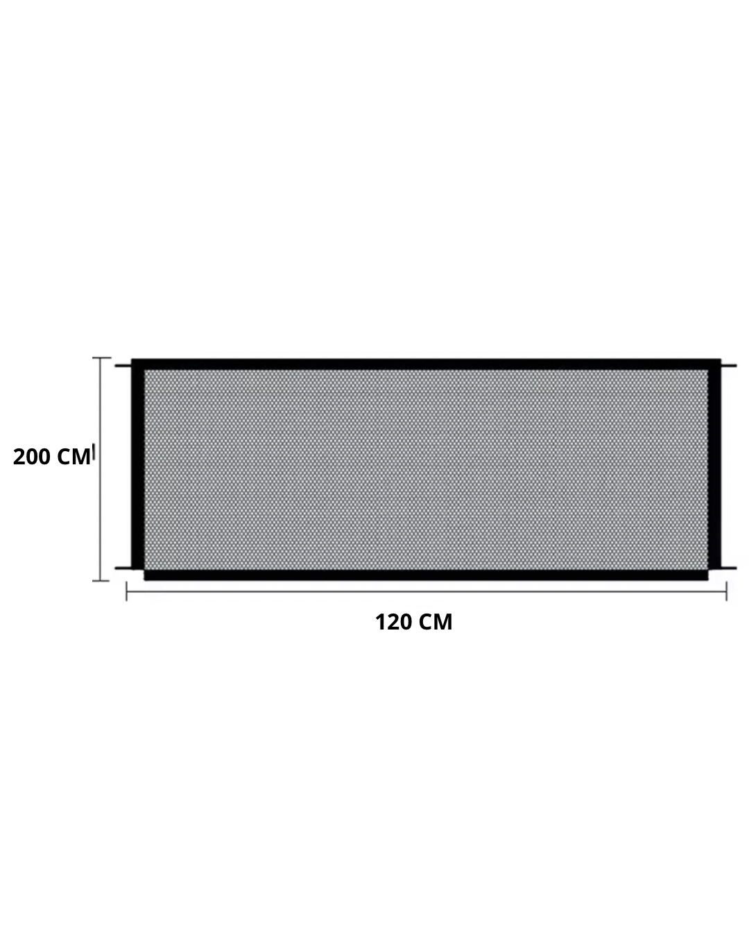 Miniatura 3 de BARRERA MALLA SEGURIDAD MASCOTA BEBE 200